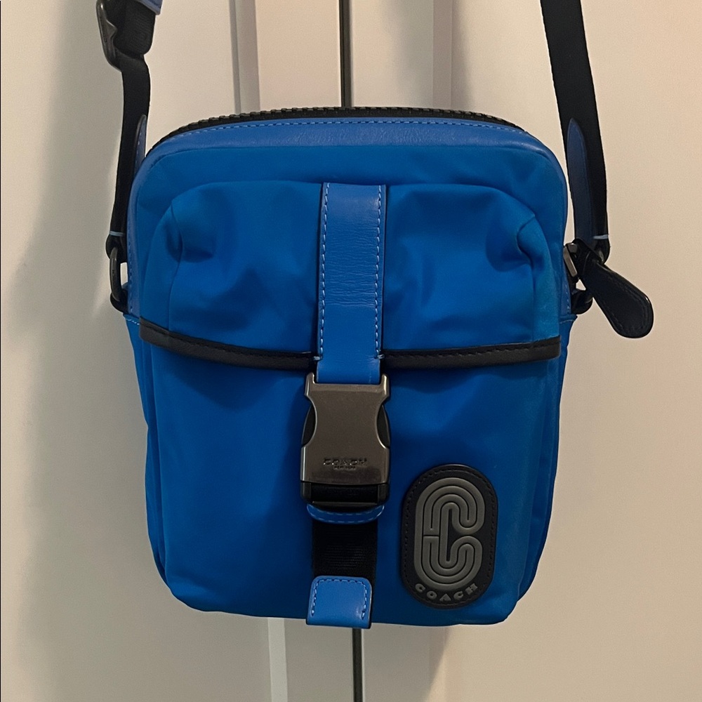 Coach Vibrant Blue Messenger Bag
